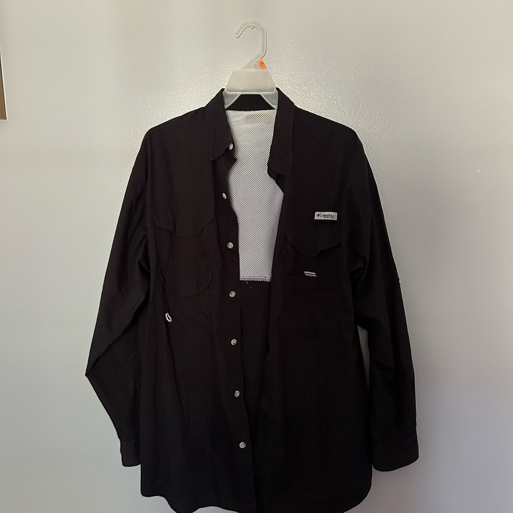 Columbia Men's Black Shirt Jacket